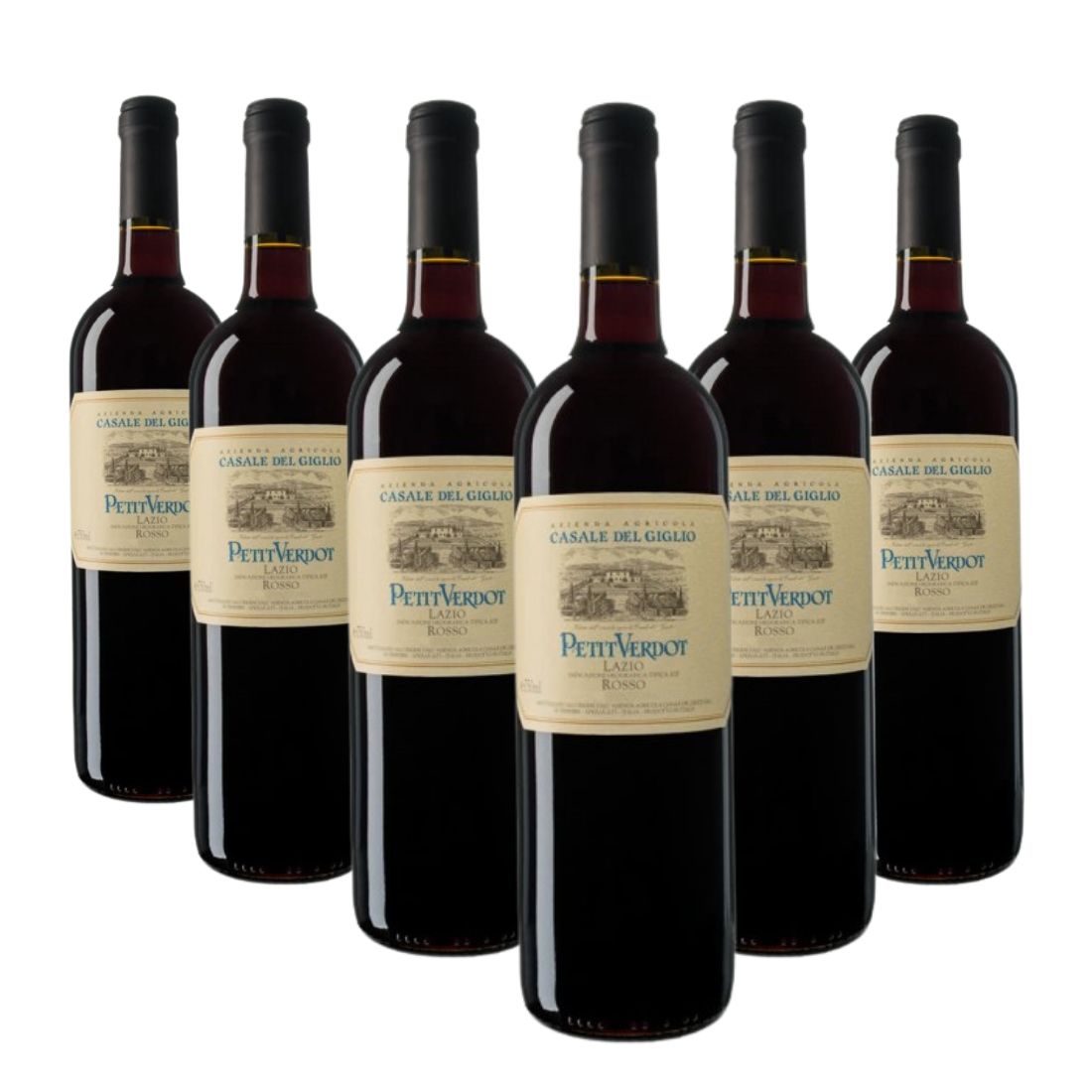 Petit Verdot 2023 Lazio IGT 6 bouteilles - Casale del Giglio