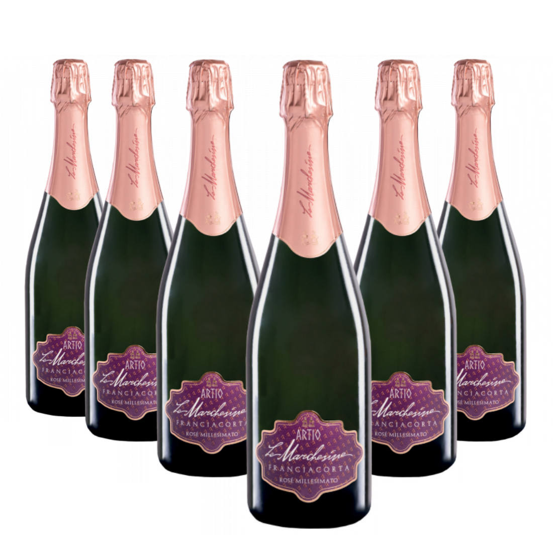 Franciacorta Rosé Artio Millesimato 2019 Docg 6 bouteilles - Le Marchesine