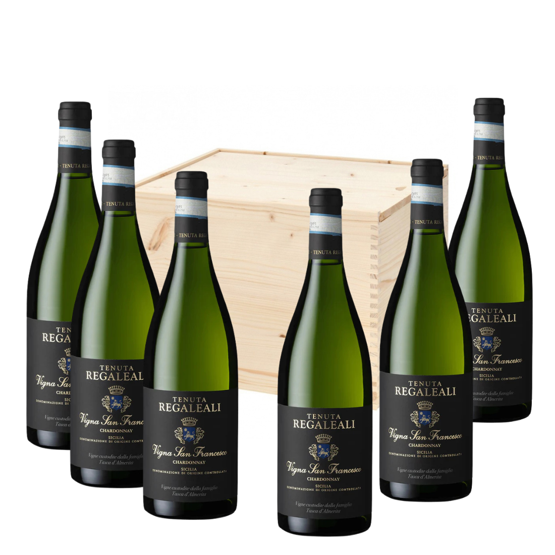 Chardonnay 2021 Doc San Francesco 6 bouteilles - Tasca d’Almerita