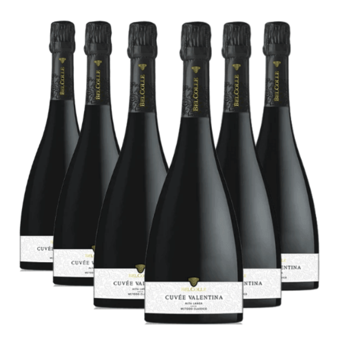 Alta Langa Cuvée Valentina 2020 Metodo Classico Extra Brut 6 bottiglie - Bel Colle - Vinolog24.com