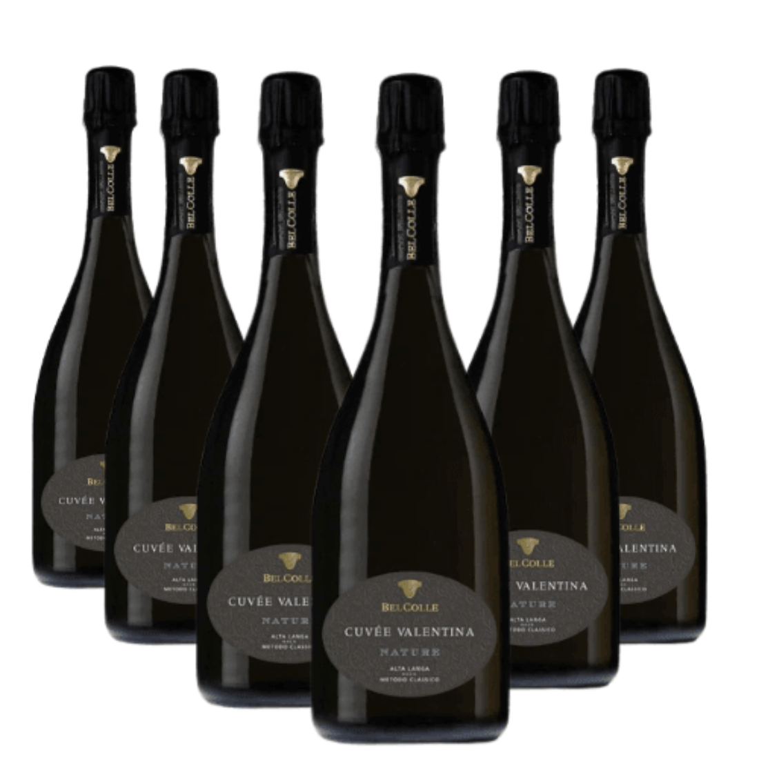 Alta Langa Cuvée Valentina Nature 2020 Metodo Classico Extra Brut 6 bottiglie - Bel Colle - Vinolog24.com