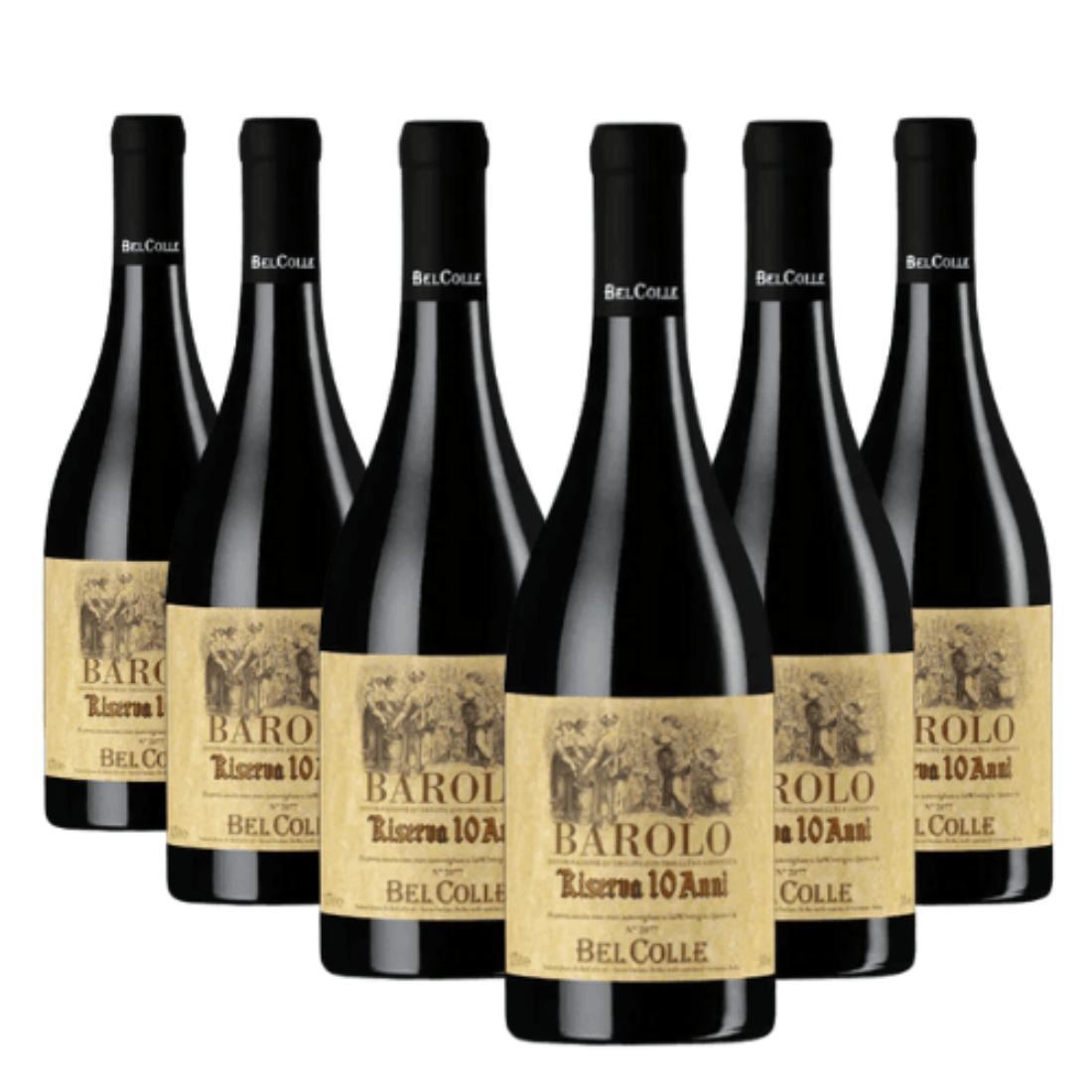 Barolo 2014 Docg Riserva 10 Anni 6 bottiglie - Bel Colle - Vinolog24.com