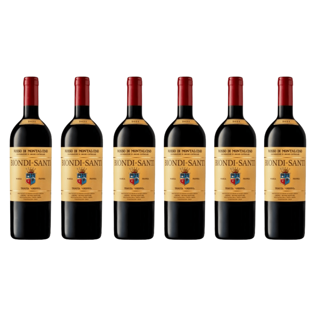 Rosso di Montalcino 2021 Doc 6 bottiglie - Biondi Santi - Vinolog24.com