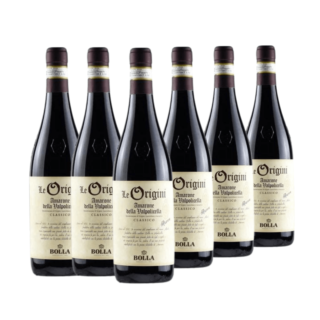 Bolla Amarone della Valpolicella Classico 2018 Riserva Docg Le origini 6 bottiglie - Bolla