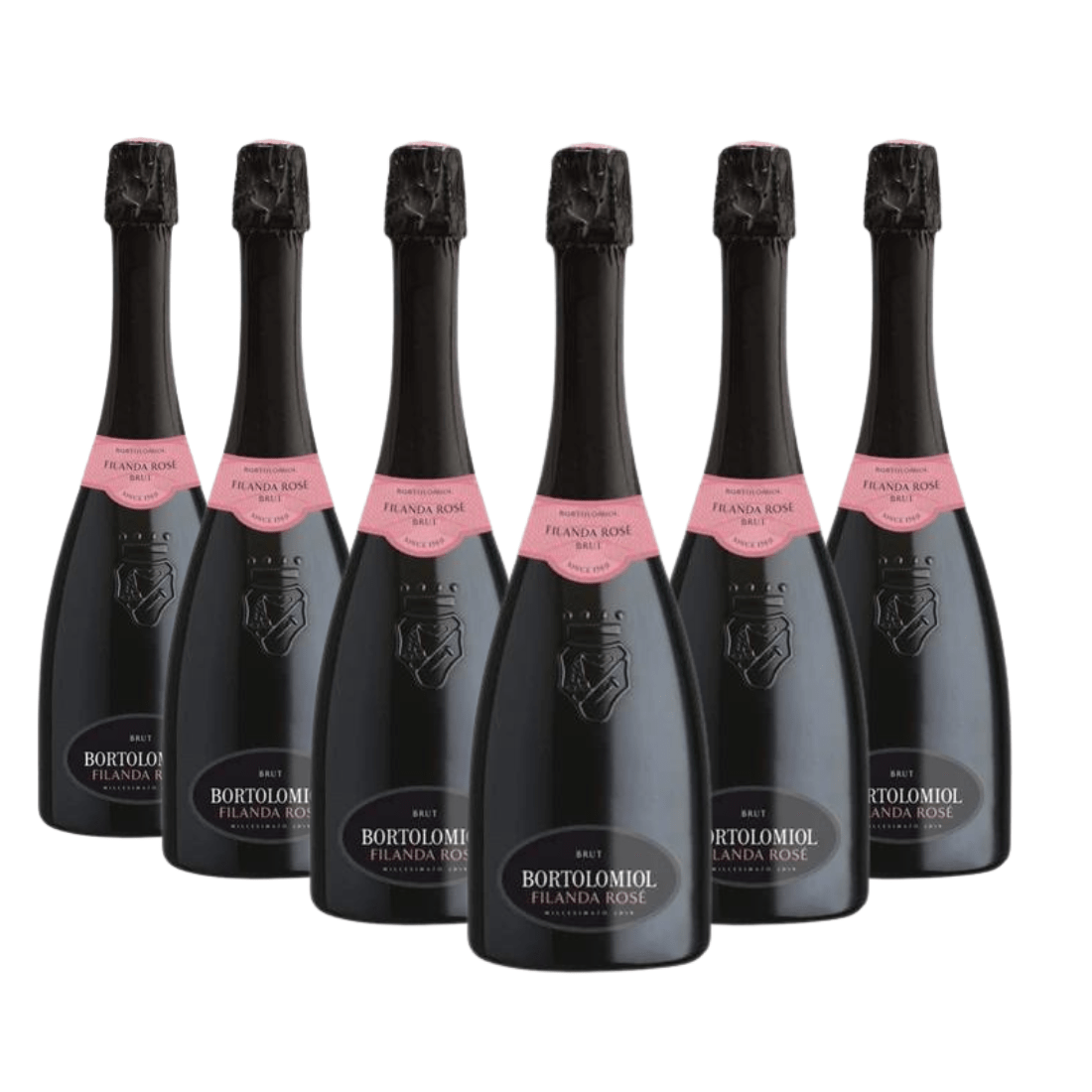 Bortolomiol Spumante Metodo Martinotti "Filanda Rosé Brut Millesimato" 2023 6 bottiglie - Bortolomiol