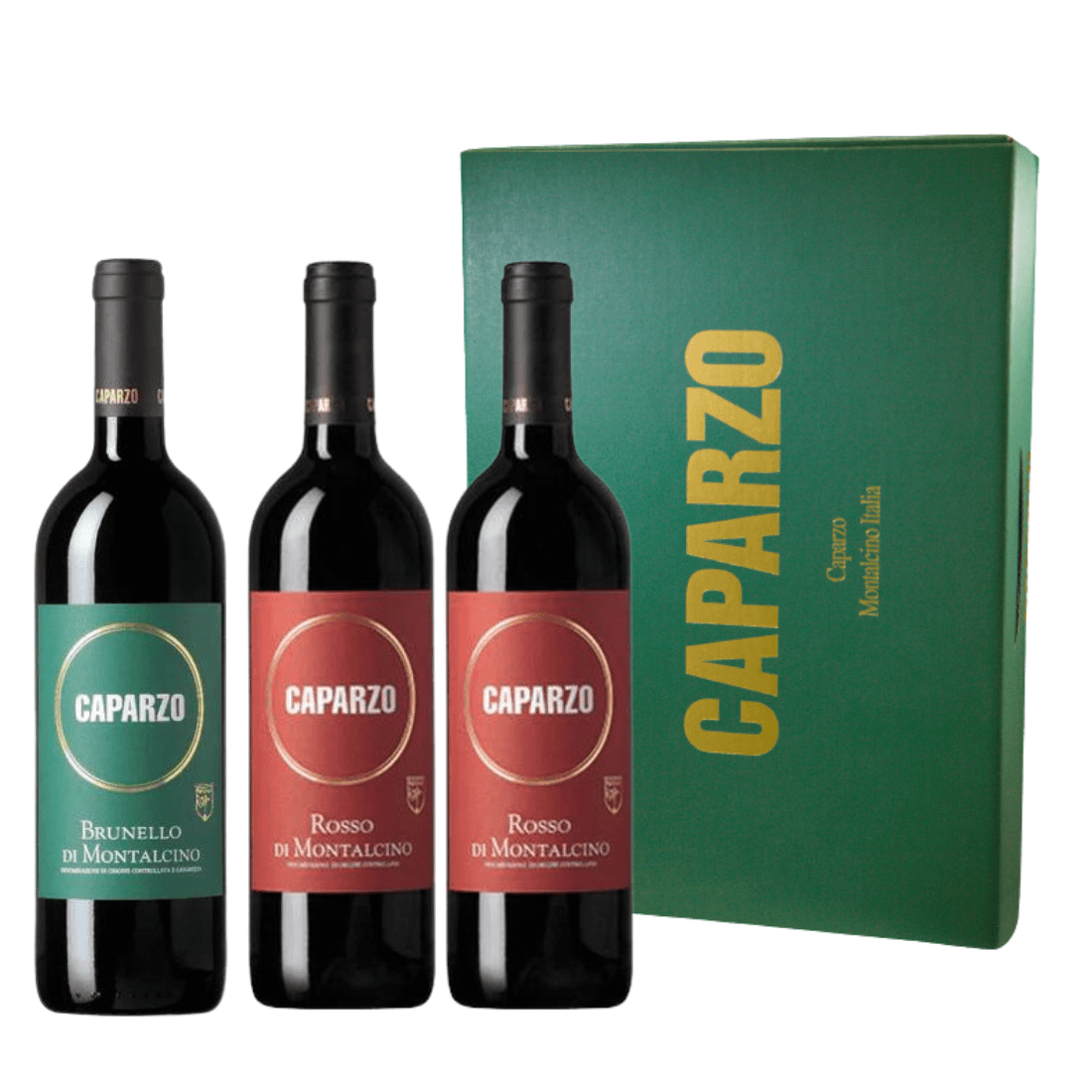 Caparzo Brunello di Montalcino 2018 Docg + 2 Rosso di Montalcino 2022 Doc - Caparzo