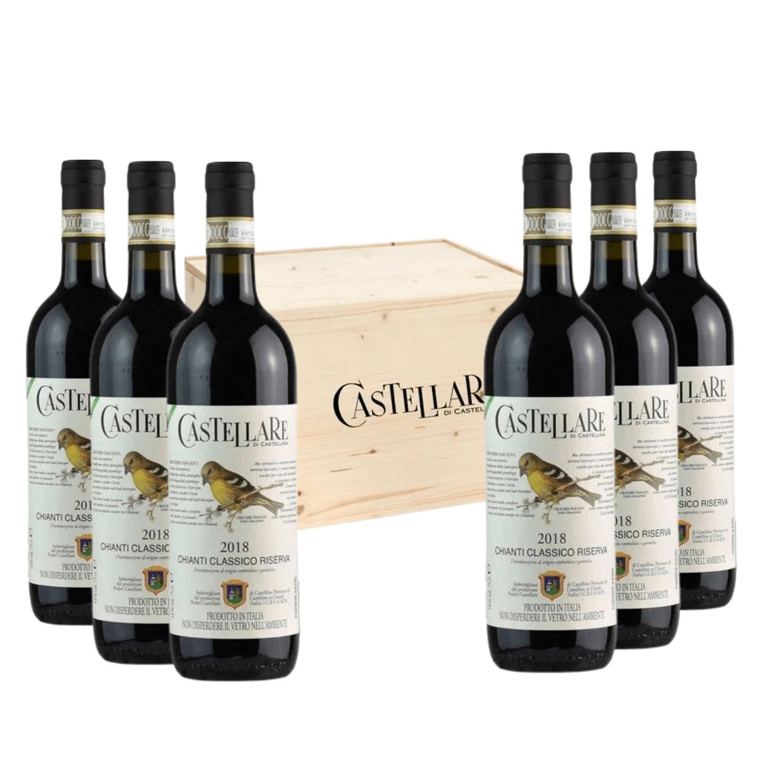 Chianti Classico 2021 Riserva Docg 6 bottiglie - Castellare di Castellina - Vinolog24.com