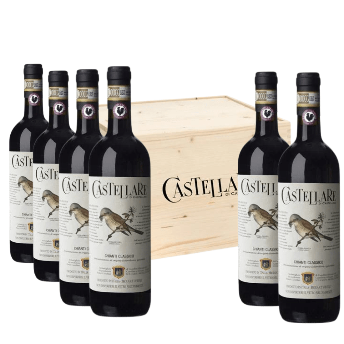 Castellare di Castellina Chianti Classico 2022 Docg 6 bottiglie - Castellare di Castellina