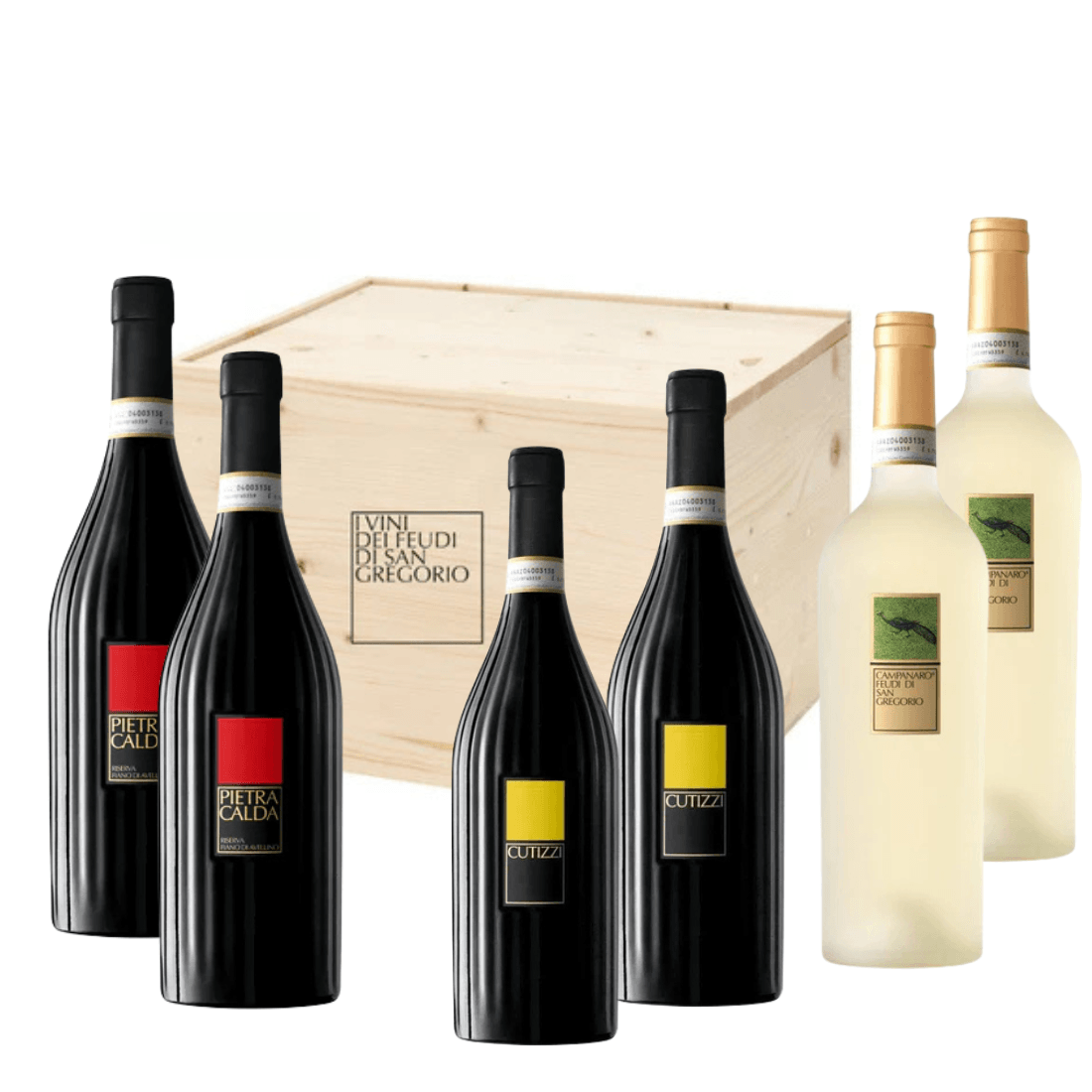 Fiano Riserva + Greco di Tufo Riserva + Campanaro Riserva 6 bottiglie - Vinolog24.com