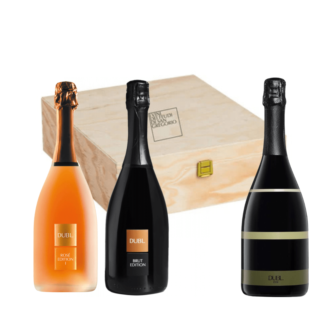 Feudi di San Gregorio Spumante Dubl + Dubl Esse + Dubl Rosè - 3 bottiglie