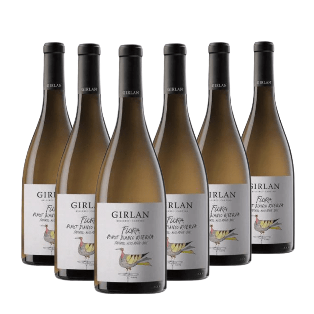 Pinot Bianco 2020 Riserva Doc Alto Adige Flora 6 bottiglie - Girlan - Vinolog24.com