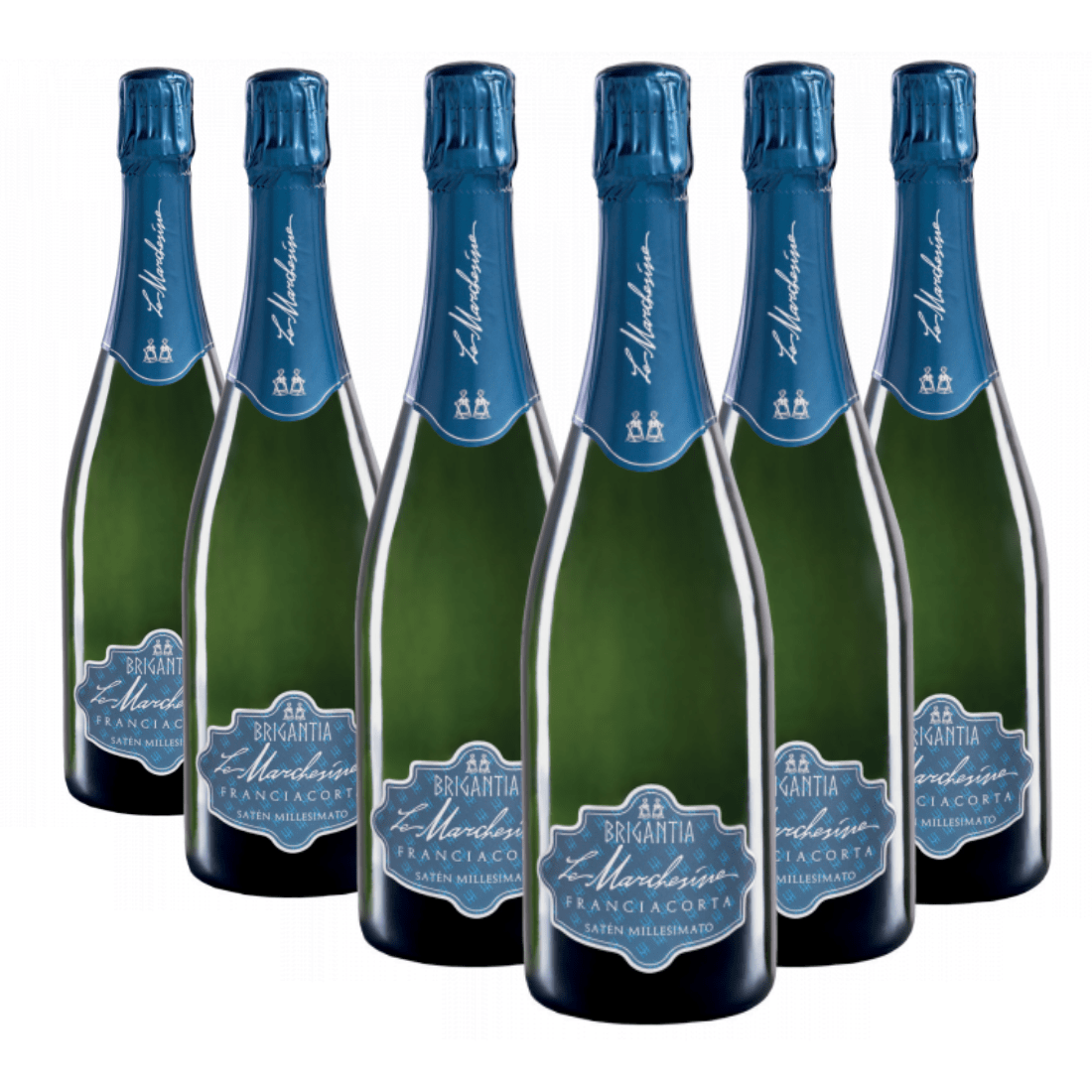 Franciacorta Brigantia Satèn Millesimato 2019 Docg 6 bottiglie - Le Marchesine-Vinolog24.com