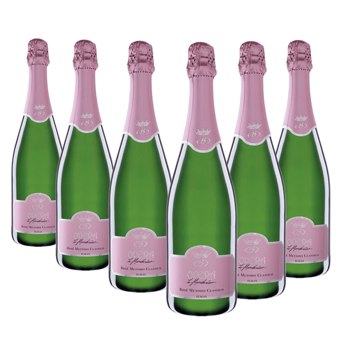 Opera Rosè Spumante Brut Metodo Classico 6 bottiglie - Le Marchesine-Vinolog24.com