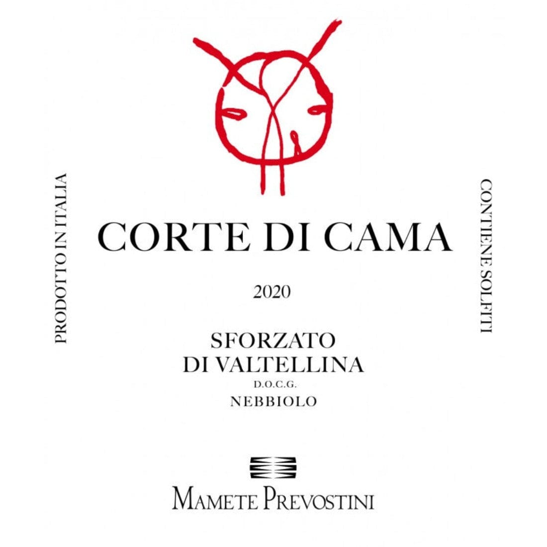 Mamete Prevostini Corte di Cama 2020 DOCG Sforzato di Valtellina - Mamete Prevostini