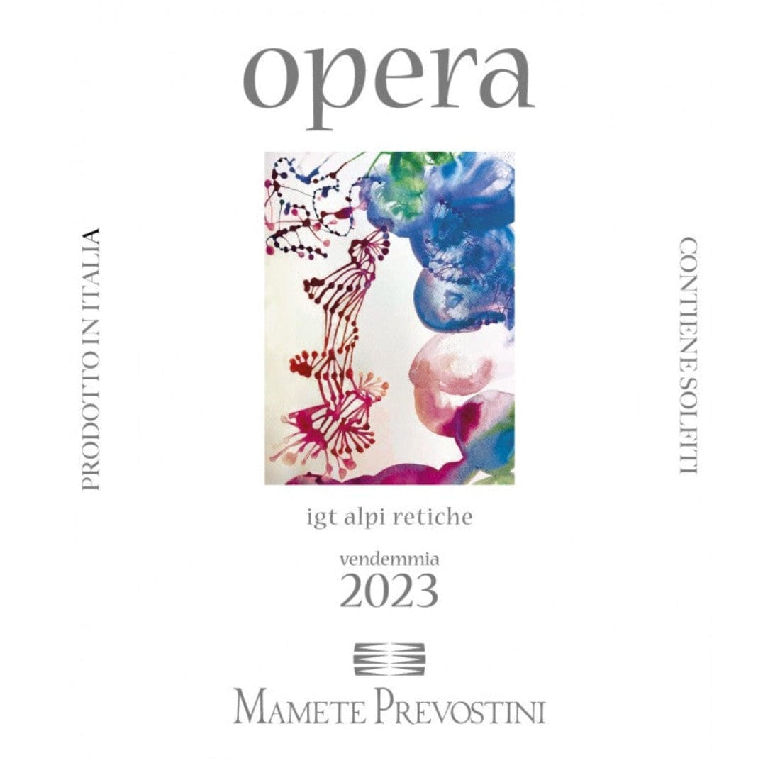 Mamete Prevostini Opera 2021 Igt Alpi Retiche Bianco - Mamete Prevostini