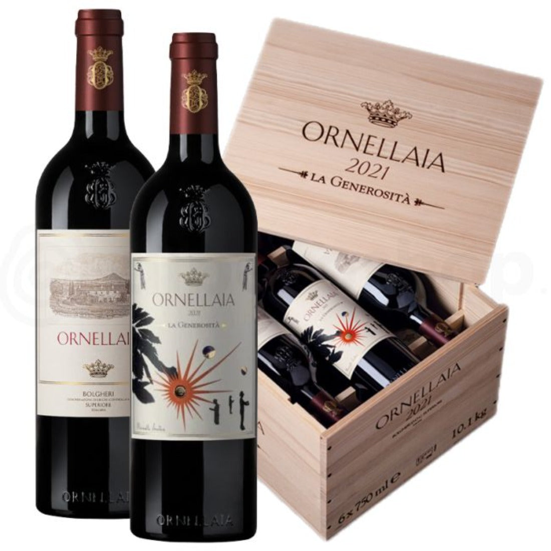 Ornellaia Bolgheri Superiore 2021 Doc 6 bottiglie - Tenuta dell'Ornellaia - Vinolog24.com