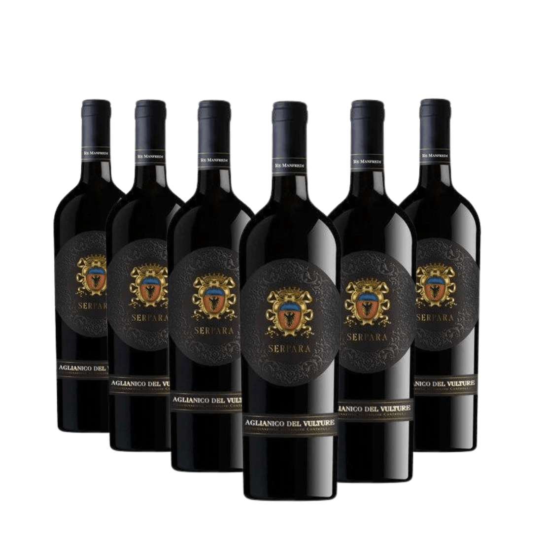 Terre degli Svevi Re Manfredi Serpara 2016 DOC Aglianico del Vulture 6 bottiglie - Terre degli Svevi