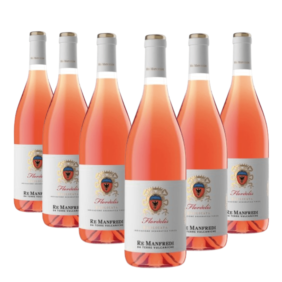 Vinolog24.com Re Manfredi Rosato 2022 IGT 6 bottiglie - Terre degli Svevi