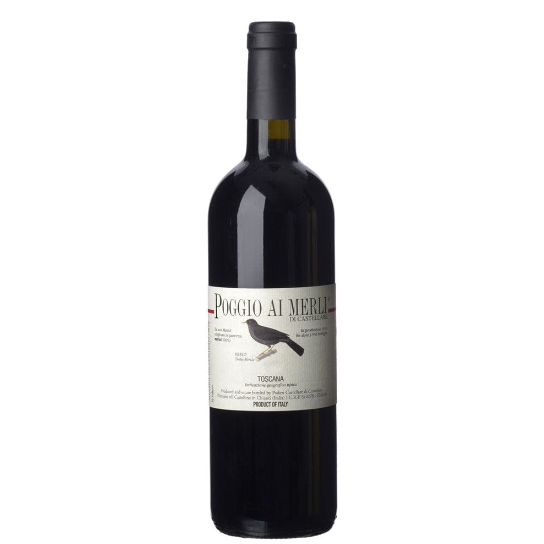 Poggio ai Merli 2020 Igt Toscana Merlot 6 bottiglie - Castellare di Castellina - Vinolog24.com